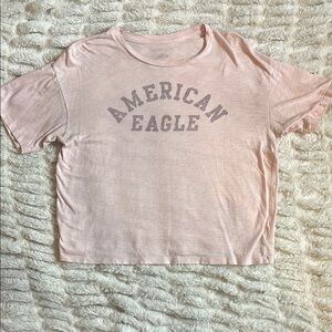 American Eagle Outfitters Kids Pink T-Shirt